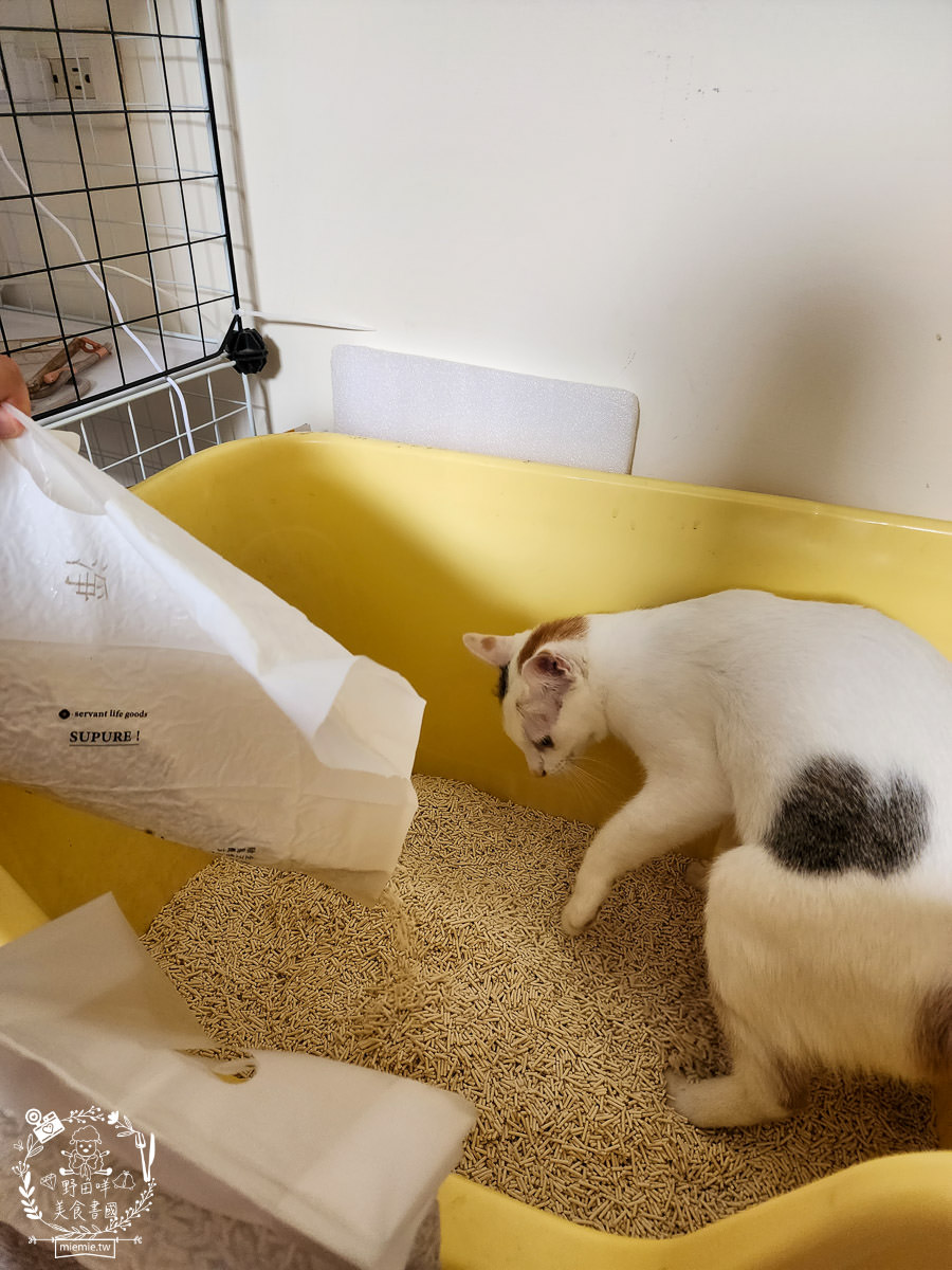 喵皇奴SUPURE超殼以條型豆腐砂|凝結力超強又超除臭的貓咪豆腐砂推薦!超強貓咪豆腐砂推薦！