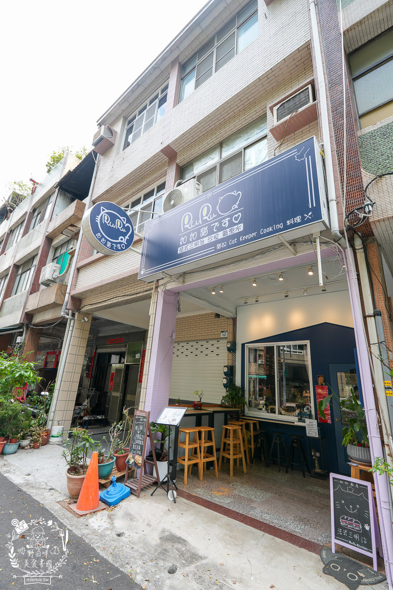 高雄貓咪咖啡廳[如如貓法式三明治]料豐味美的超澎湃法式三明治!還有貓咪陪吃超幸福！
