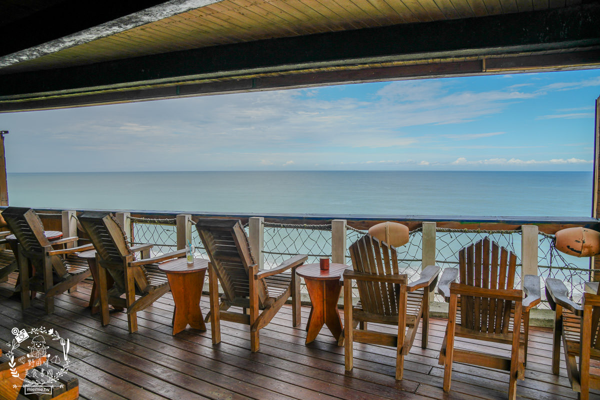 花蓮海景咖啡廳[海中天海景咖啡]絕美太平洋景觀咖啡廳！超多網美藝術裝置提供拍照！