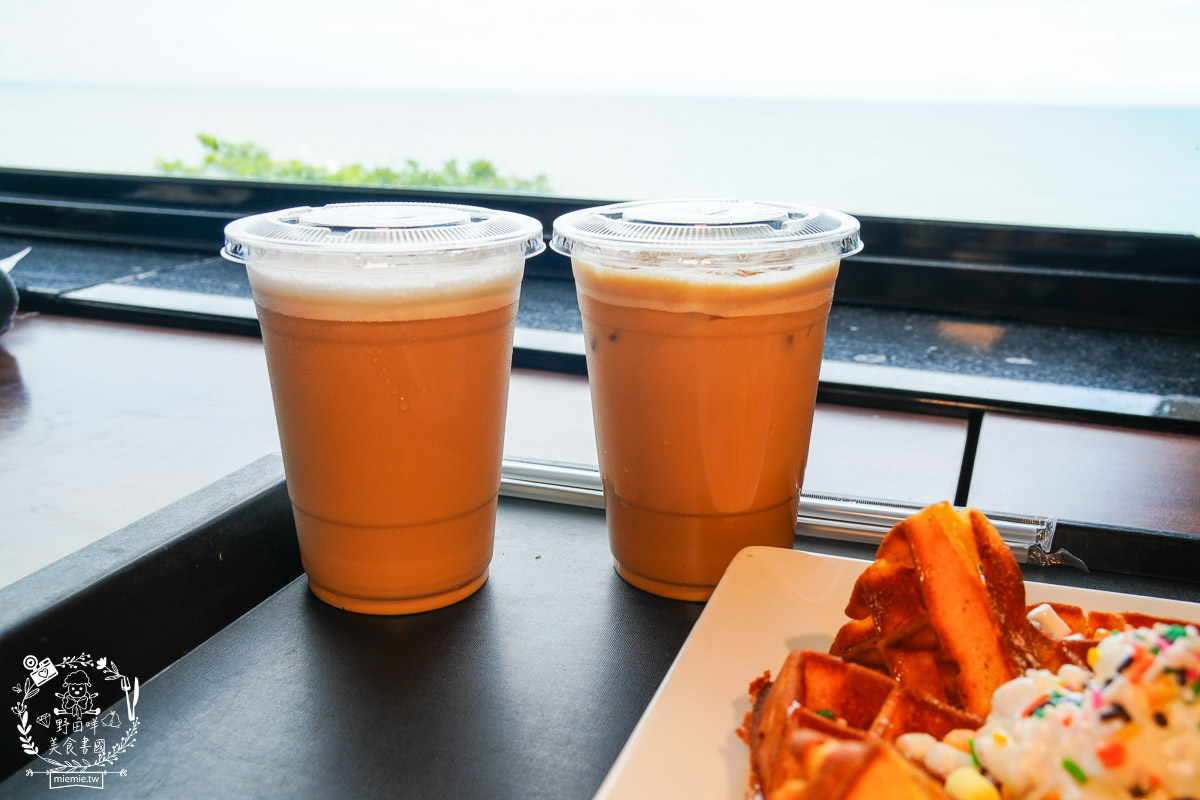 花蓮海景咖啡廳[海中天海景咖啡]絕美太平洋景觀咖啡廳！超多網美藝術裝置提供拍照！