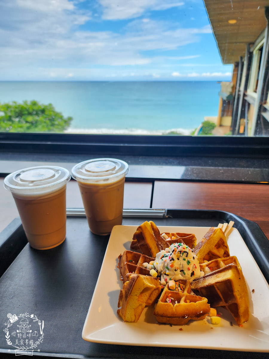 花蓮海景咖啡廳[海中天海景咖啡]絕美太平洋景觀咖啡廳！超多網美藝術裝置提供拍照！