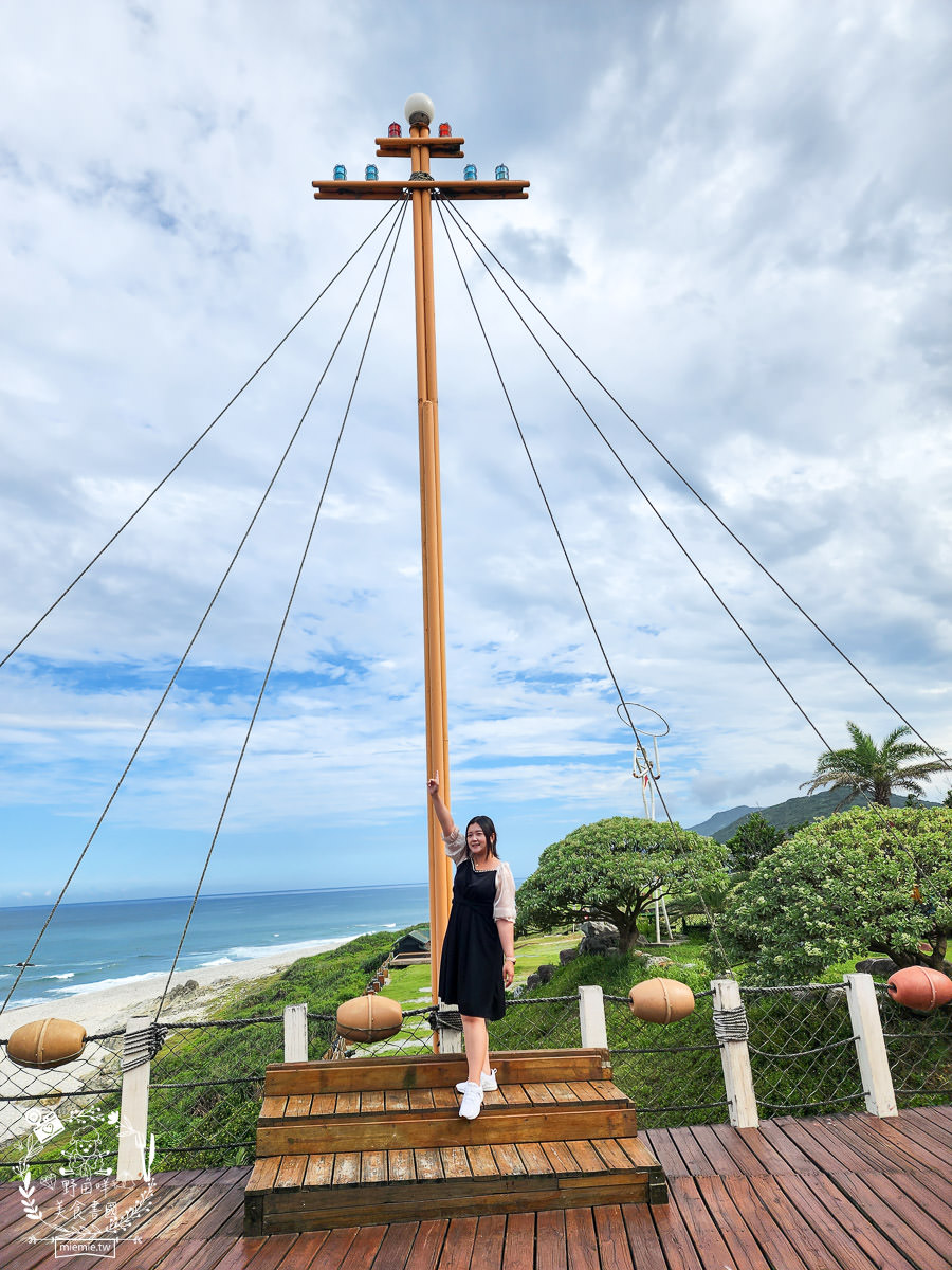花蓮海景咖啡廳[海中天海景咖啡]絕美太平洋景觀咖啡廳！超多網美藝術裝置提供拍照！