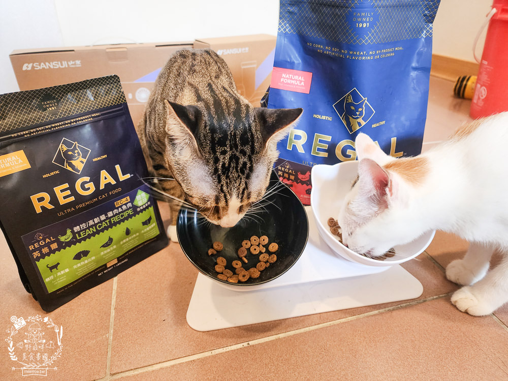 美國寵物飼料推薦[芮格爾天然寵糧]機能性飼料開箱！適口性極佳的貓咪飼料！