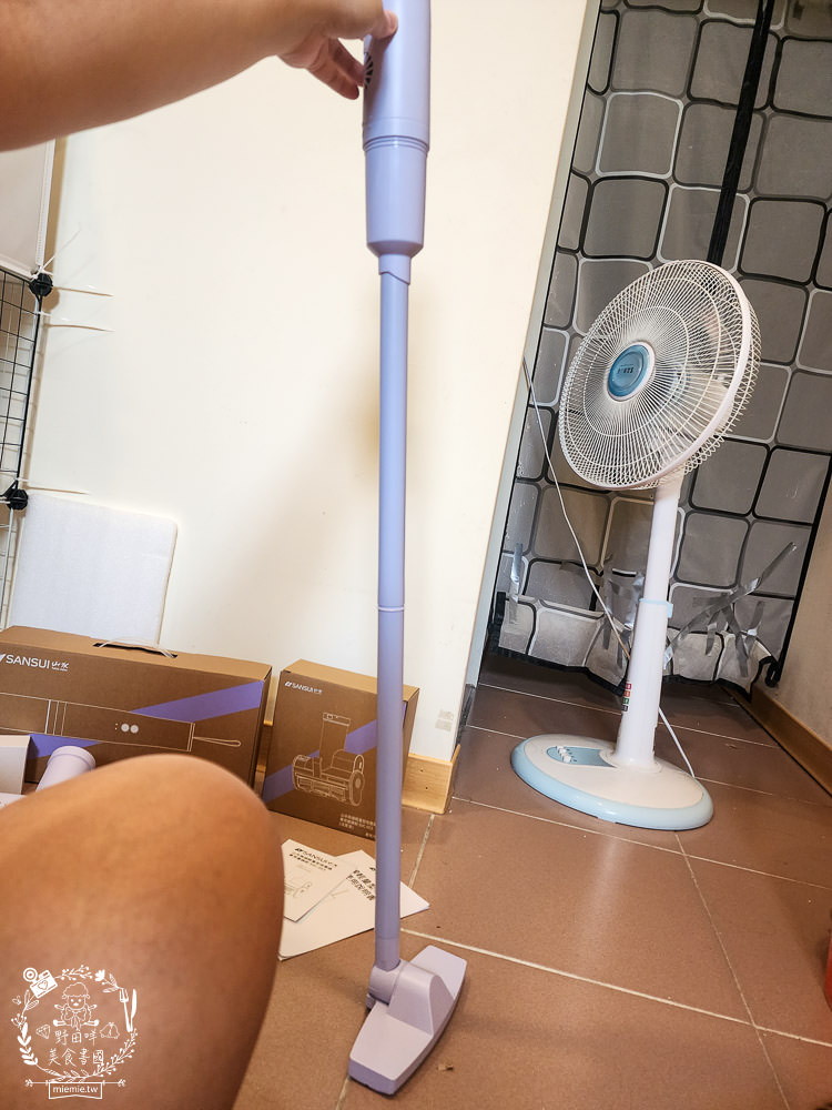SANSUI山水輕淨吸迷你無線吸塵器！寵物毛髮必備的超輕吸塵器！超強塵螨機床墊坐墊吸好吸滿／居家車用清潔／無線手持
