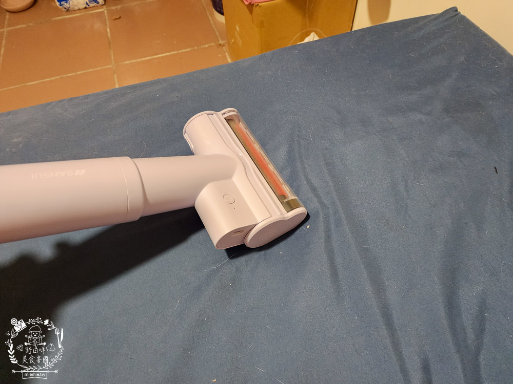 SANSUI山水輕淨吸迷你無線吸塵器！寵物毛髮必備的超輕吸塵器！超強塵螨機床墊坐墊吸好吸滿／居家車用清潔／無線手持