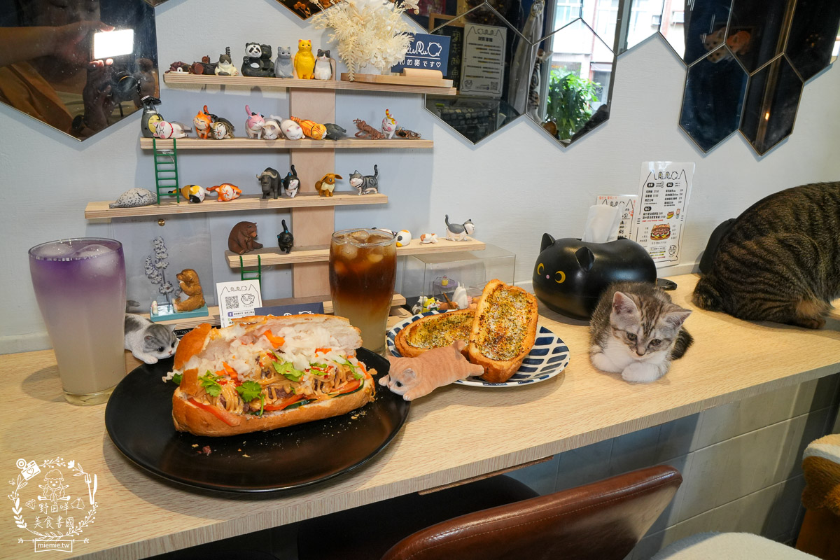 如如貓です·法式三明治RuRuCat sandwich 高雄貓咪餐廳 60