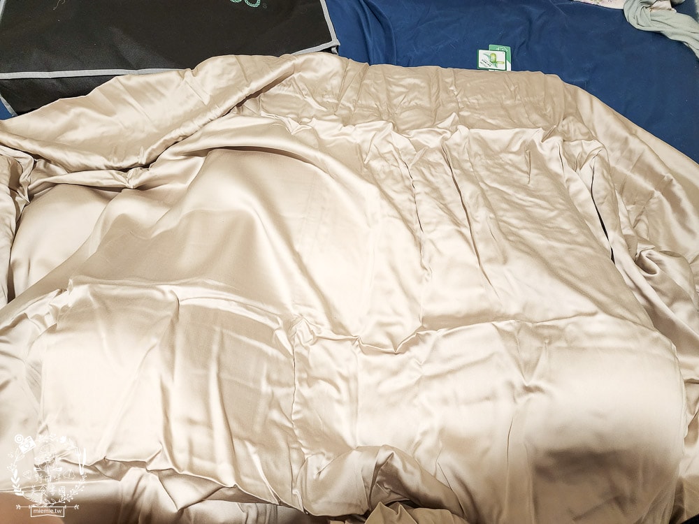 天絲床包推薦[伯尼寢具]暢首易言獨家聯名款60支天絲喵喵甜心床包兩用被組！台灣夏天必備涼爽床被！