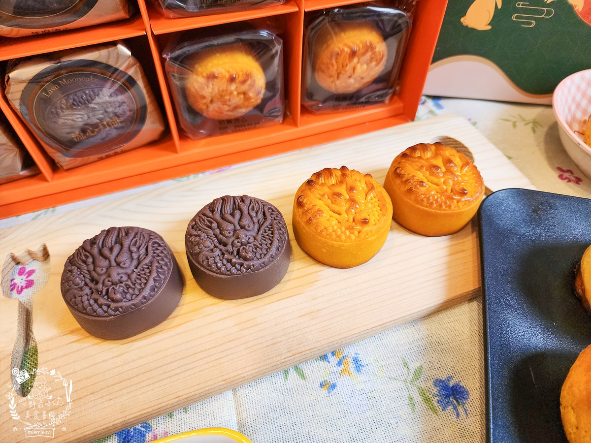 2024蛋黃酥推薦[楓茶記]被冰火菠蘿油耽誤的月餅店!人氣菠蘿蛋黃酥每年完售!龍年造型奶黃流心超霸氣!