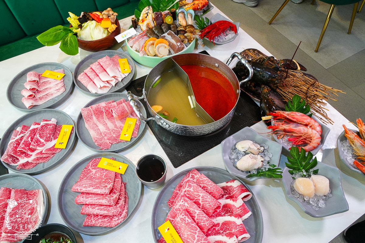 梨花A5和牛放題|高雄最低1799就能日本A5和牛+帝王蟹+胭脂蝦吃到飽！高雄帝王蟹吃到飽！