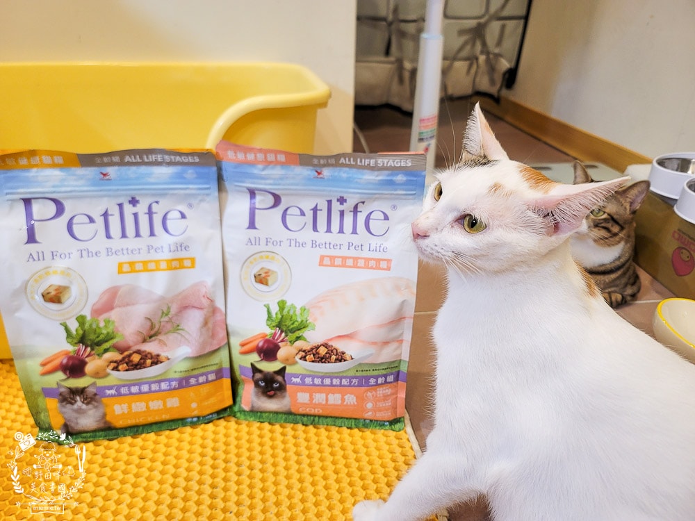 Petlife評價[晶饌纖蔬肉糧]超多凍乾+乾糧的低敏優穀貓糧！十億級食安中心檢驗把關的好飼料
