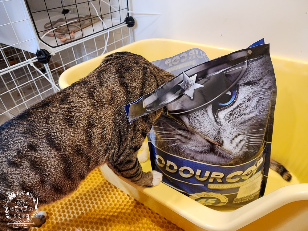 臭味警探貓砂|抑味抗菌長達30-45天，還有99.9%極低粉塵｜100%美國膨潤土+活性碳