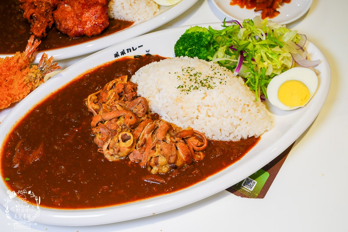 popocurry粕粕咖哩義享店|日本人來台灣開的超人氣咖哩店！超多人氣炸物常常提早完售！