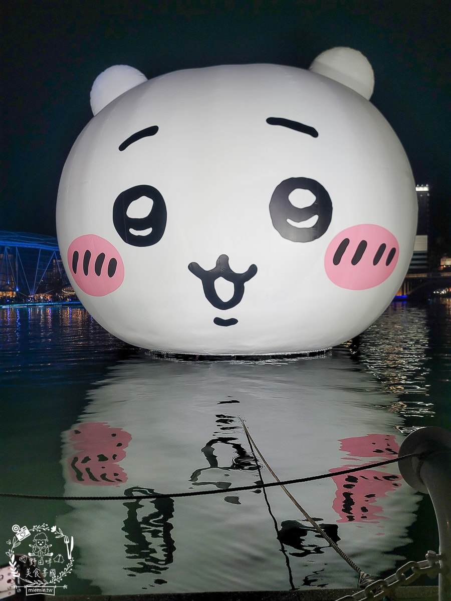 高雄吉伊卡哇三位小可愛出遊流行音樂中心1/25-2/16快來「高雄冬日遊樂園」找吉伊、小八、烏薩奇拍照吧！