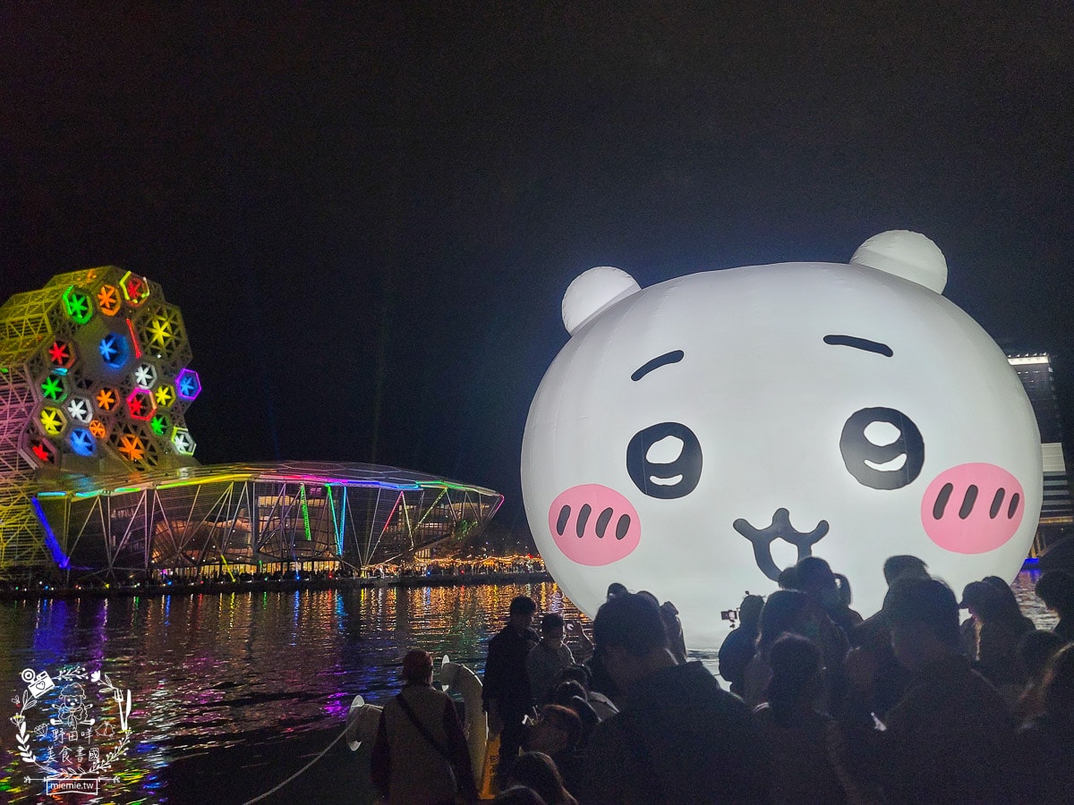 高雄吉伊卡哇三位小可愛出遊流行音樂中心1/25-2/16快來「高雄冬日遊樂園」找吉伊、小八、烏薩奇拍照吧！