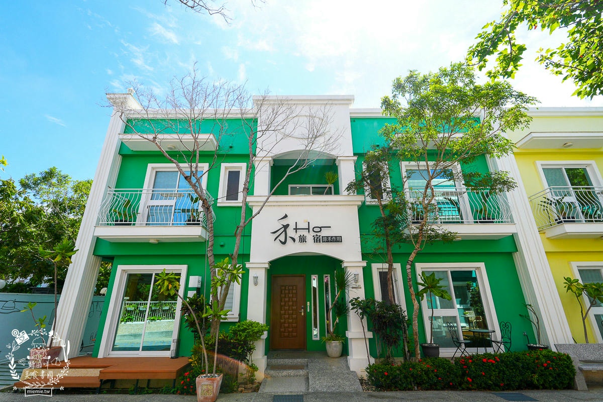 禾旅宿Ho Hostel 墾丁夢幻島｜恆春色彩斑斕的繽紛民宿！豪華陽台房還有夢幻玻璃球可以賞星光？