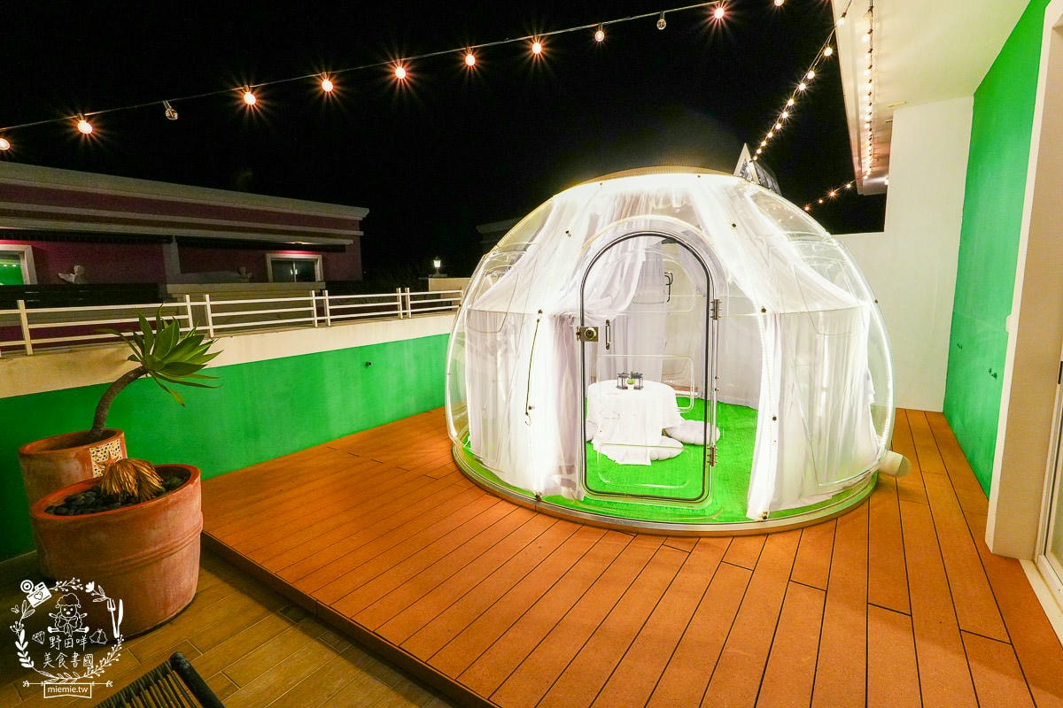 禾旅宿Ho Hostel 墾丁夢幻島｜恆春色彩斑斕的繽紛民宿！豪華陽台房還有夢幻玻璃球可以賞星光？