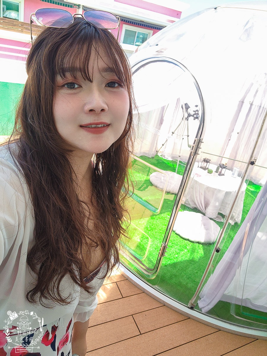 禾旅宿Ho Hostel 墾丁夢幻島｜恆春色彩斑斕的繽紛民宿！豪華陽台房還有夢幻玻璃球可以賞星光？