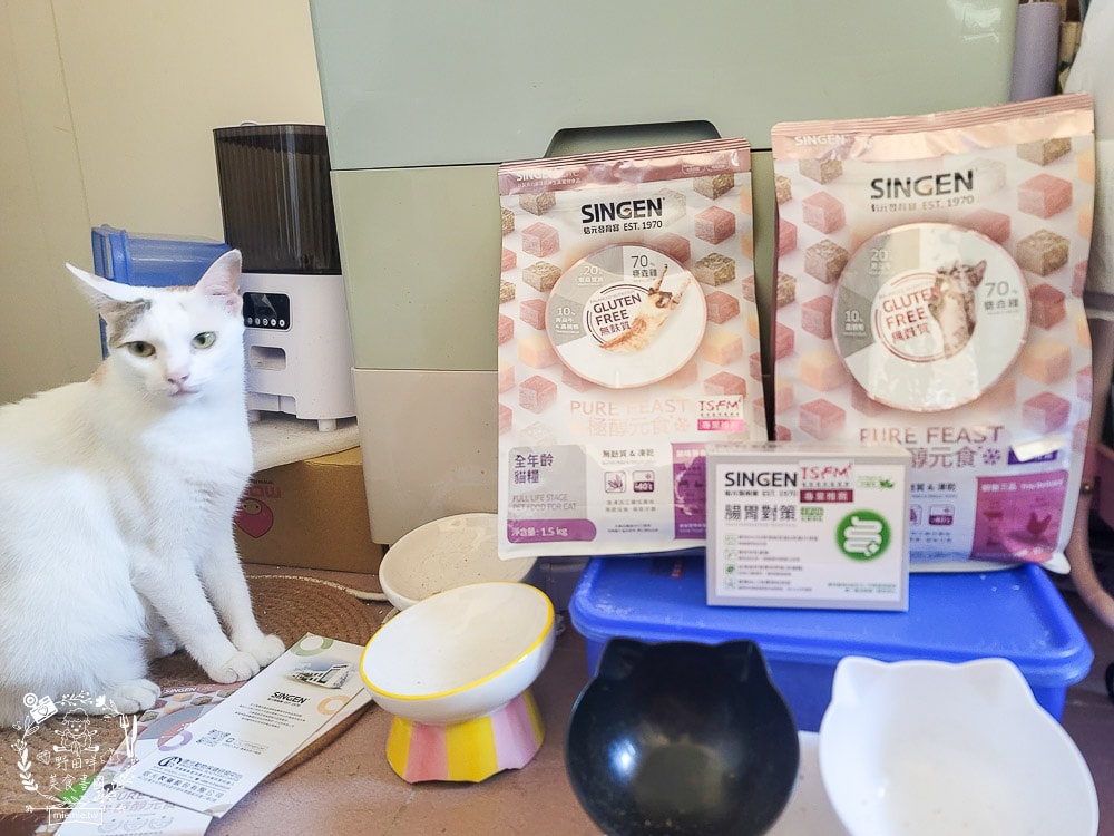 信元發育寶貓用鮮嫩三品與餉味舞食低敏無麩質凍乾(牛/鴨/雞)貓糧|適口性極佳的凍乾貓糧