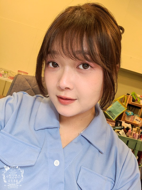 高雄美髮推薦RAM美髮沙龍達菲設計師｜被超多人稱讚的浪漫層次波紋捲與楓糖班比色