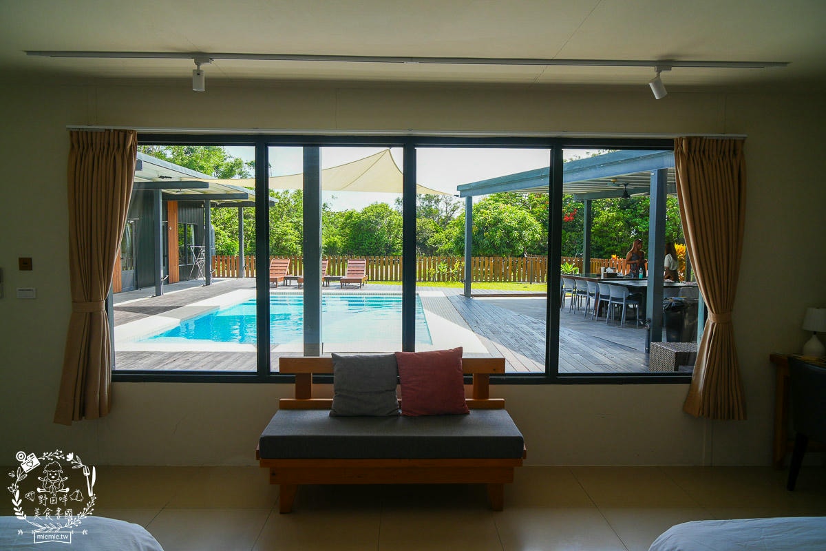 森深小苑 墾丁villa｜坐擁寬敞泳池與森林氣息場地的墾丁villa包棟民宿！還能歡唱KTV與輕鬆烤肉