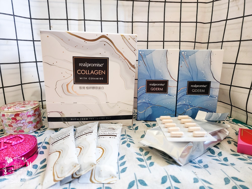 宇晟生醫realpromise雪潤極妍膠原蛋白&雪彤膠原3D立體加強膠囊|分子小超好吸收的膠原蛋白！青春少女感的最完美組合！