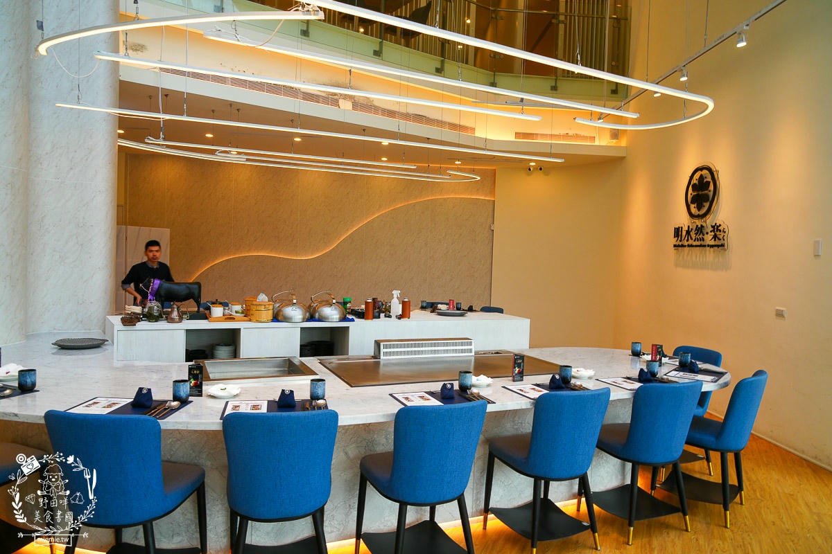 宜蘭慶生聚餐首選|明水然・樂-宜蘭礁溪店(田園景觀店)2400與1600元無菜單鐵板料理驚艷開箱！日本A5和牛菲力大推！