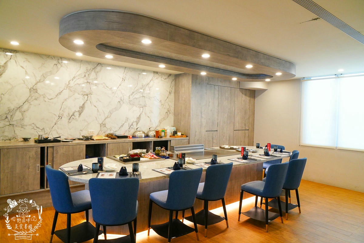 宜蘭慶生聚餐首選|明水然・樂-宜蘭礁溪店(田園景觀店)2400與1600元無菜單鐵板料理驚艷開箱！日本A5和牛菲力大推！