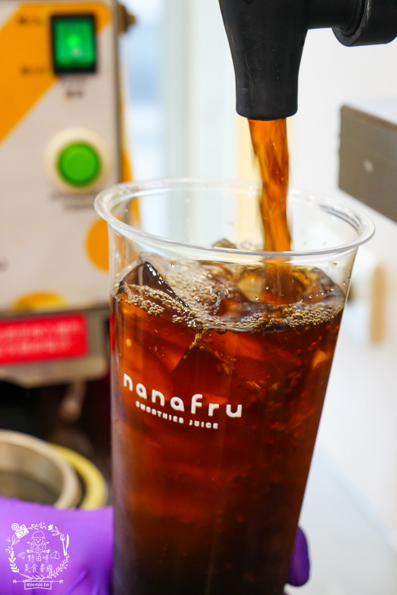 nanafru 娜娜福果優茶飲專賣｜超繽紛的果優人氣必喝！生椰喝起來居然毫無違和感？水果美式超清爽又香甜！