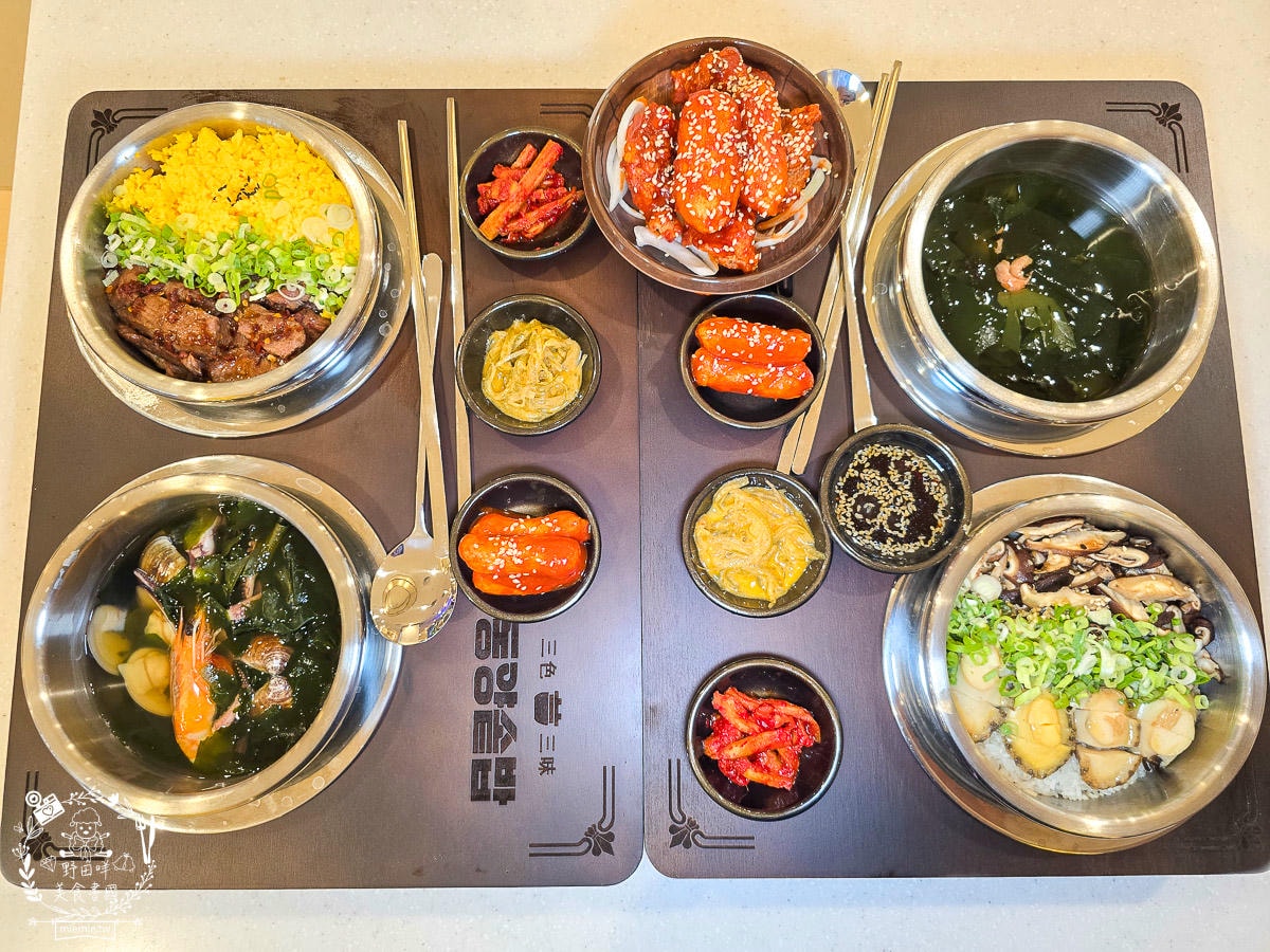 高雄[三色三味삼색삼미]台灣首間韓國首爾連鎖釜飯豆腐煲第一品牌在漢神巨蛋！「釜飯KO天才」李旼奎領軍 傳承與創新的正統釜飯魅力