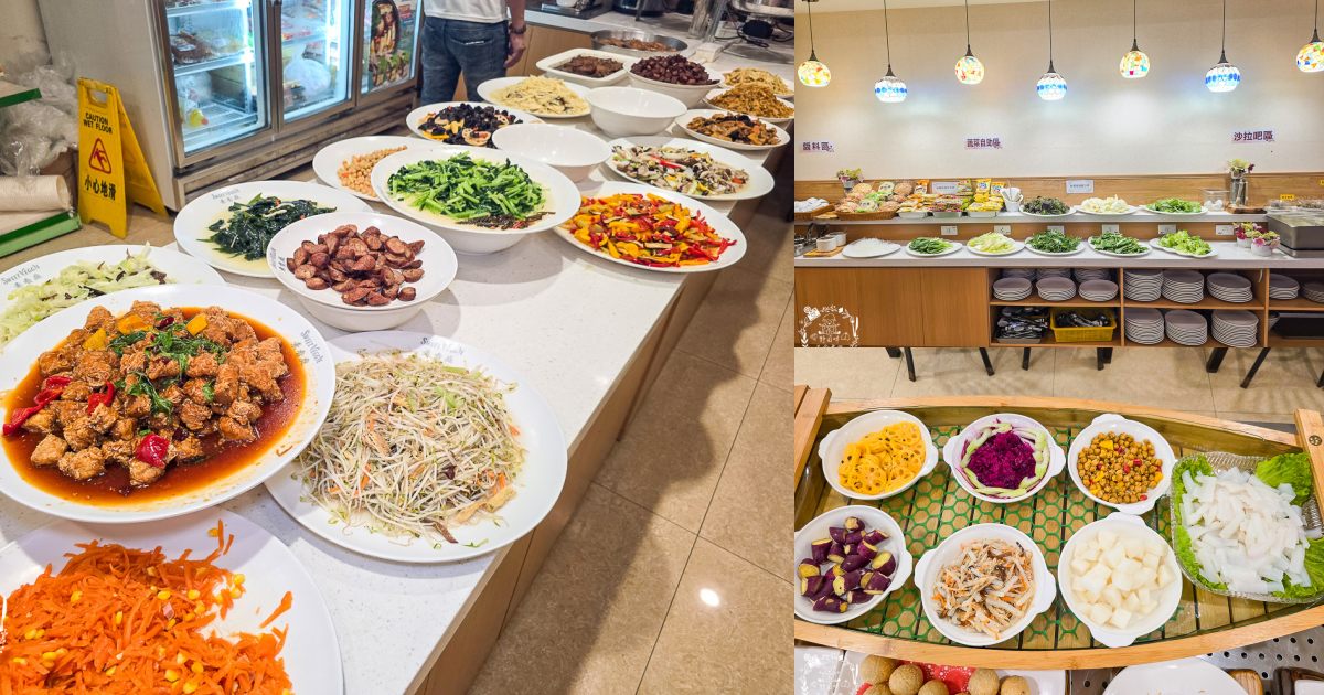 高雄美食｜素香庭｜三民區超高CP值素食吃到飽！火鍋、歐式自助餐、現烤酥皮濃湯一次滿足