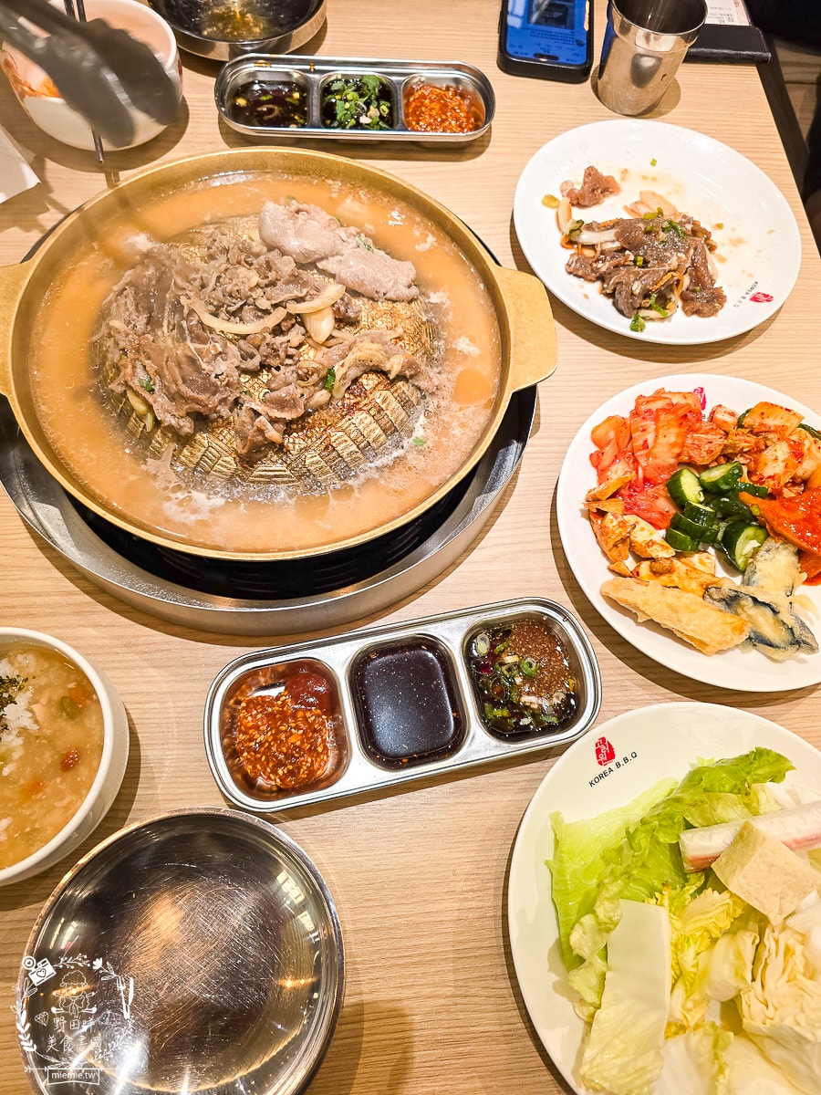 高雄夢時代美食推薦》高麗園銅盤烤肉吃到飽！498元起爽吃6種肉品與道地韓式小菜！銅板價加點12道精緻韓食