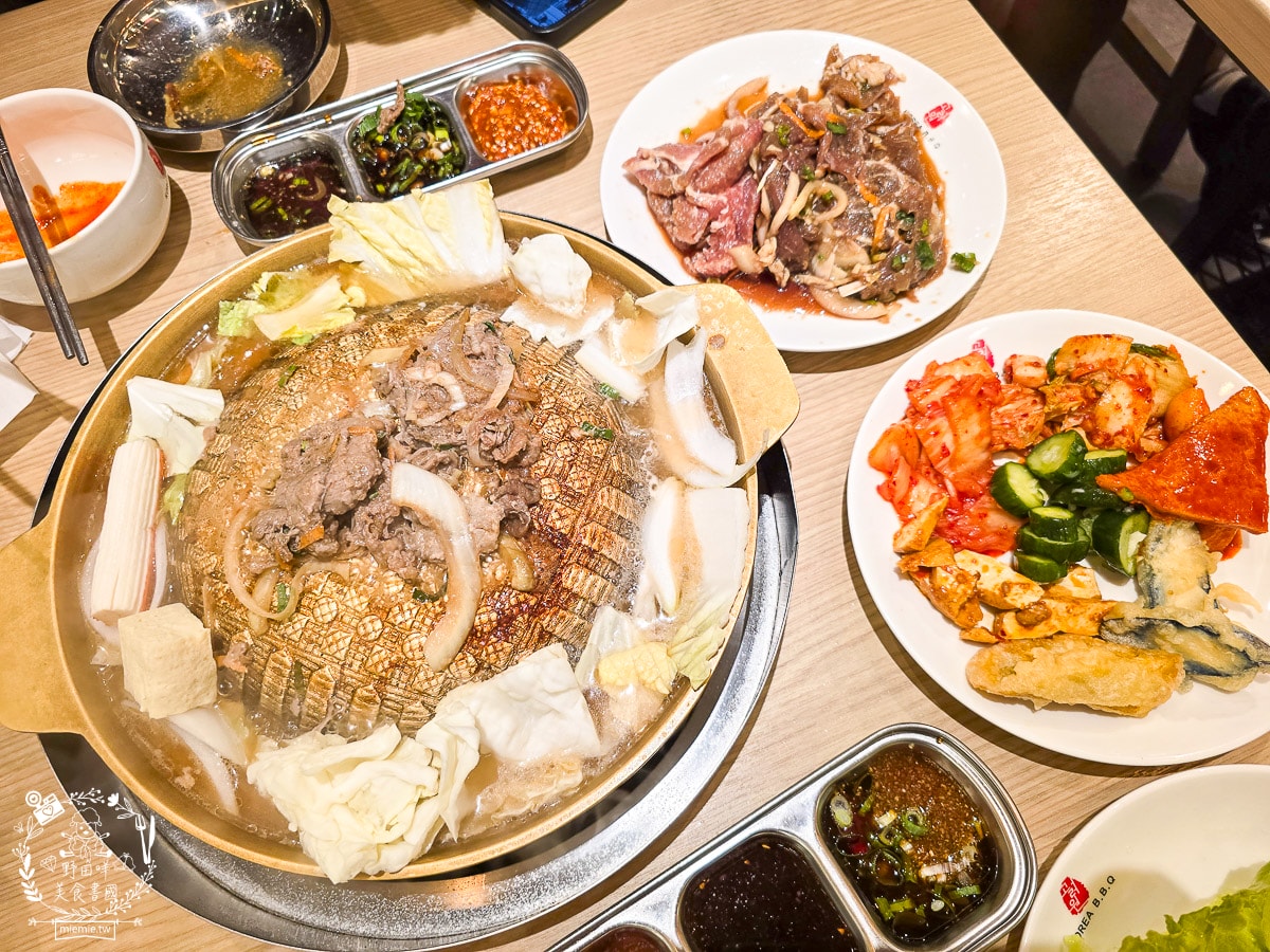 高雄夢時代美食推薦》高麗園銅盤烤肉吃到飽！498元起爽吃6種肉品與道地韓式小菜！銅板價加點12道精緻韓食