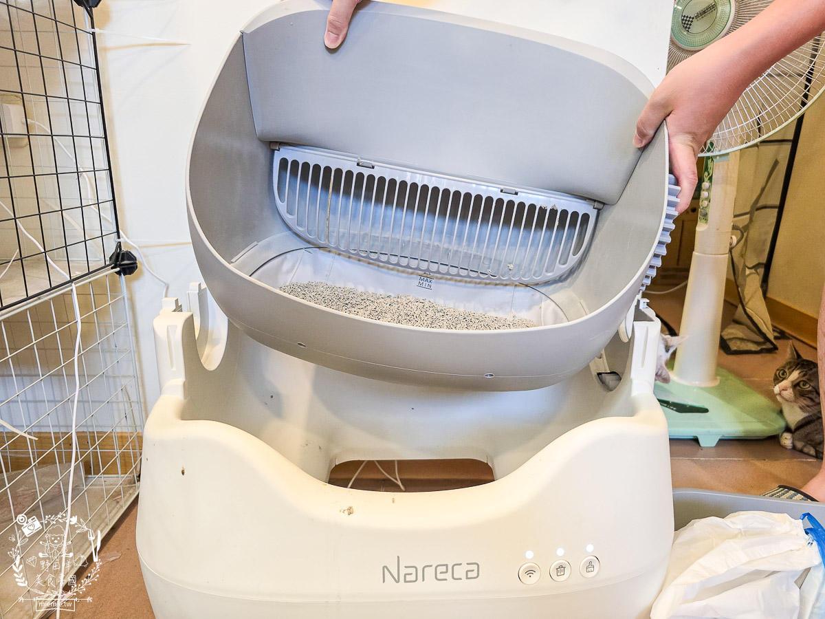 【防夾自動貓砂機推薦】Nareca娜芮家喵淨界智慧貓砂機 PureBot S10 評價開箱|5重安全防夾、全景開放設計,多貓家庭必備的APP智慧健康監控、喵淨界貓砂機評價/開放式自動貓砂盆推薦 - 第26張圖 【防夾自動貓砂機推薦】Nareca娜芮家喵淨界智慧貓砂機 PureBot S10 評價開箱|5重安全防夾、全景開放設計,多貓家庭必備的APP智慧健康監控、喵淨界貓砂機評價/開放式自動貓砂盆推薦