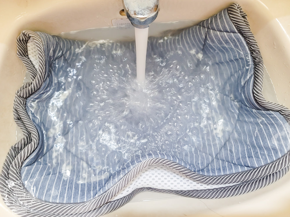 涼墊推薦[舒福家居]可水洗的3D透氣床墊枕墊，涼感紗面料睡起來超舒服!遠離細菌塵螨!通過SGS檢測零甲醛