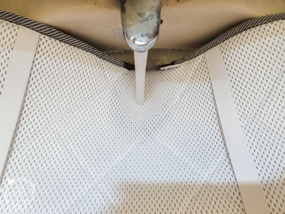 涼墊推薦[舒福家居]可水洗的3D透氣床墊枕墊，涼感紗面料睡起來超舒服!遠離細菌塵螨!通過SGS檢測零甲醛