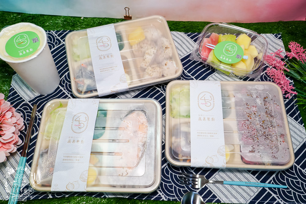 高雄隱藏版[543蔬果餐廚]每天選用新鮮蔬果的健康餐盒!香嫩牛排跟舒肥雞胸彈嫩激推!