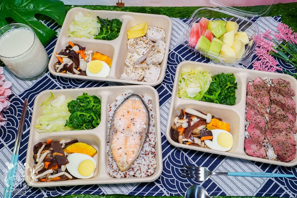 高雄隱藏版[543蔬果餐廚]每天選用新鮮蔬果的健康餐盒!香嫩牛排跟舒肥雞胸彈嫩激推!