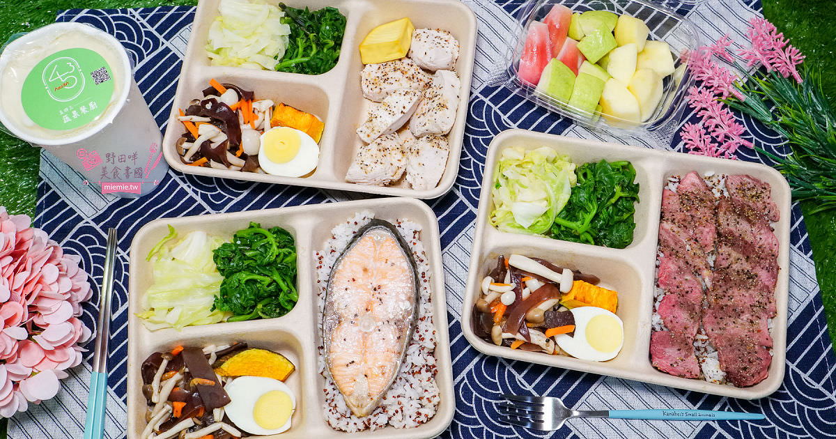 高雄隱藏版[543蔬果餐廚]每天選用新鮮蔬果的健康餐盒!香嫩牛排跟舒肥雞胸彈嫩激推!