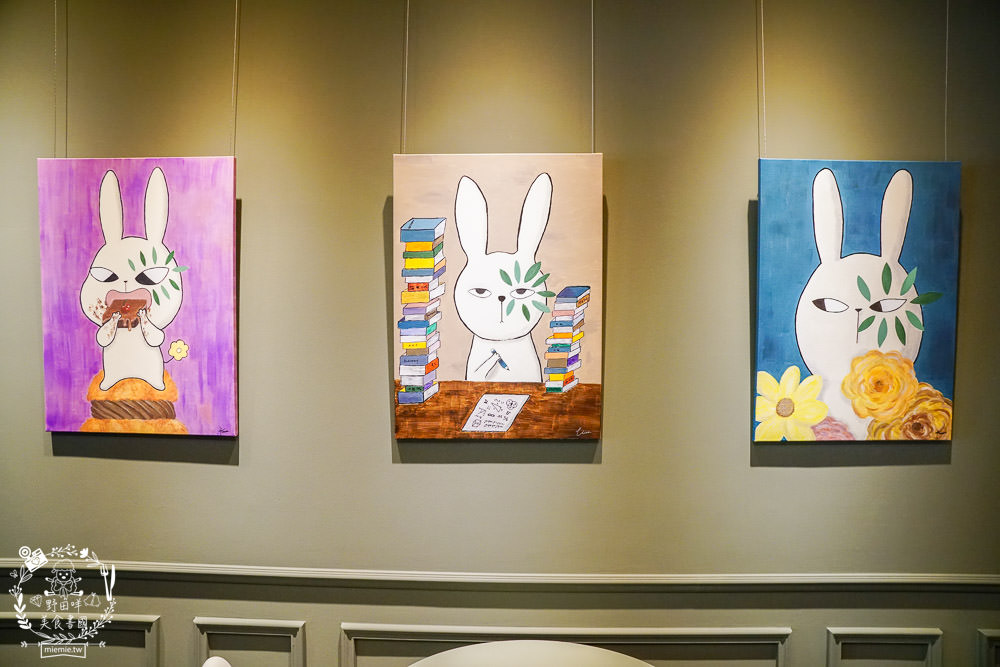 高雄[Bunny Flower 兔仔花]網路起家的超人氣布朗尼有門市囉!莫蘭迪主題的兔兔門市奢華浪漫超好拍!