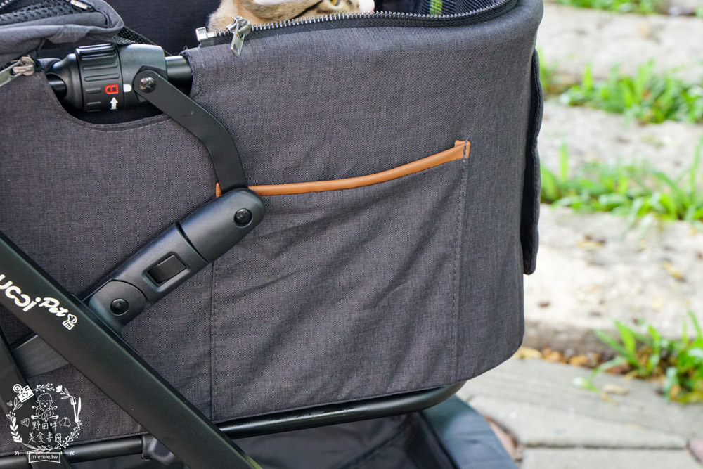 寵物推車推薦[Capucci卡布奇多功能寵物車]可2in1多功能使用+一鍵收納超方便+內附兩個防跳脫掛勾超適合貓咪的寵物推車