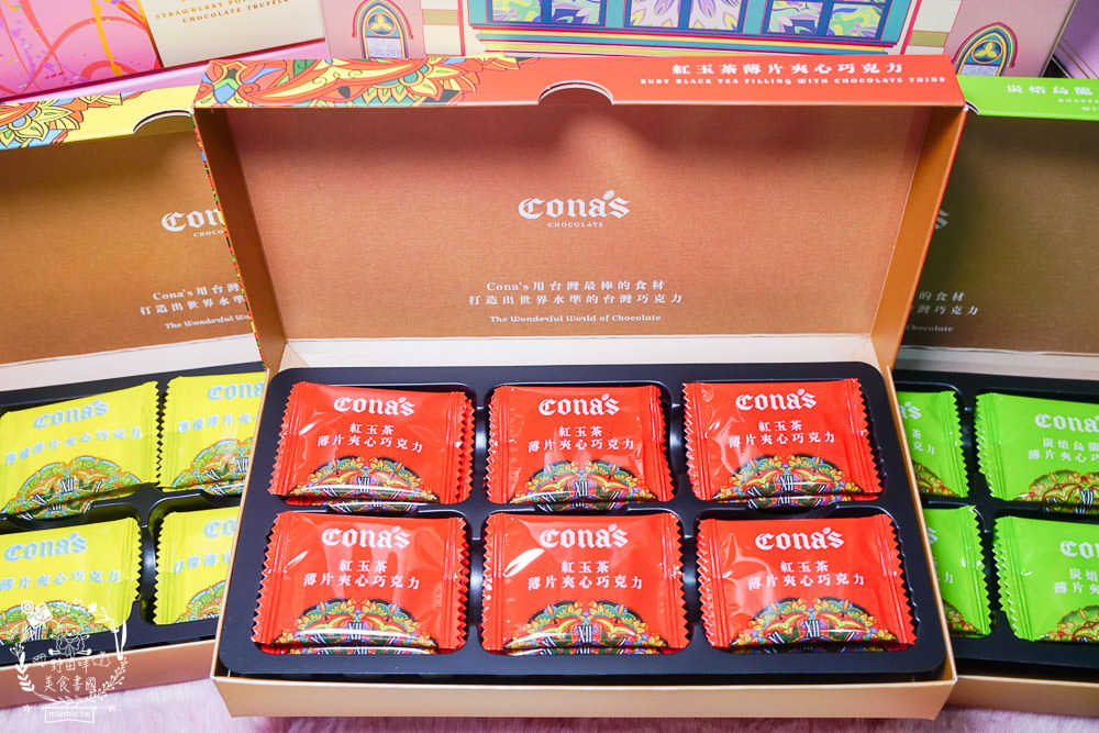 Cona’s 妮娜巧克力2023推出極致夢幻女孩的城堡情人節禮盒!獲獎無數的台灣巧克力!