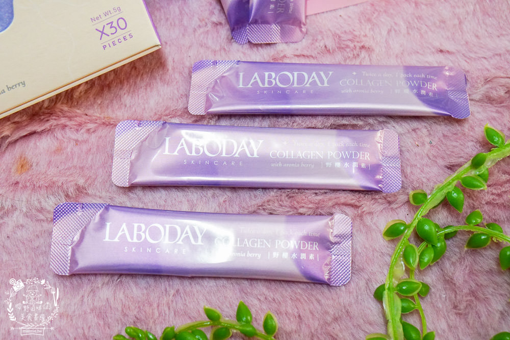 LABODAY野櫻水潤素|日韓研發的專利膠原蛋白魚鱗水解蛋白+三胜肽膠原蛋白維持可愛澎潤的少女感!