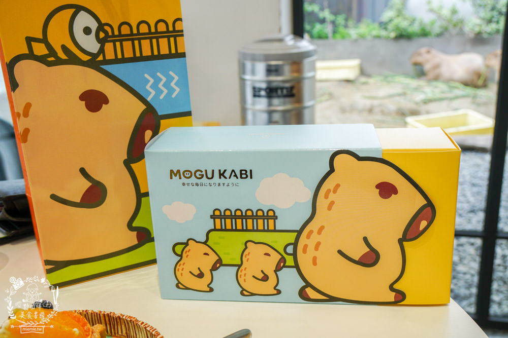 台南超人氣水豚甜點店[MOGU KABI 夏威夷豆塔專賣店]超多隻可愛水豚居然還有餵食秀!繽紛水果塔美味又好拍?