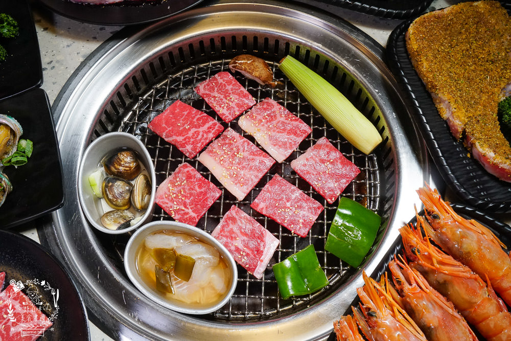 高雄[Oh!Yaki燒肉吃到飽]霸氣升級M9和牛+天使紅蝦+金鑽大蝦痛風爽爽吃⁉️超過21點啤酒無限暢飲⁉️