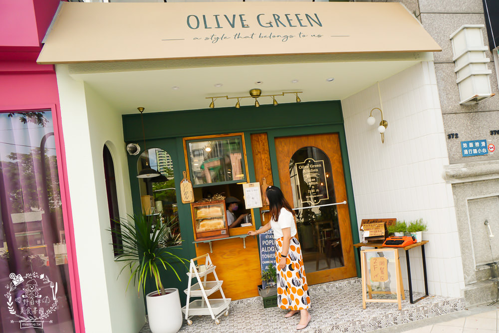 高雄[Olive Green小餐桌]熱門IG打卡網美店!絕美歐式鄉村下午茶甜點餐館