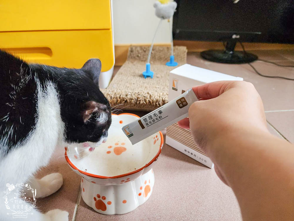 貓咪排毛粉推薦!Pawsitive和樂茸管理毛事茸毛排毛粉評價開箱!排毛爆毛一包搞定!添加日本Asahi啤酒酵母B群＋日本NIPPI專利膠原蛋白