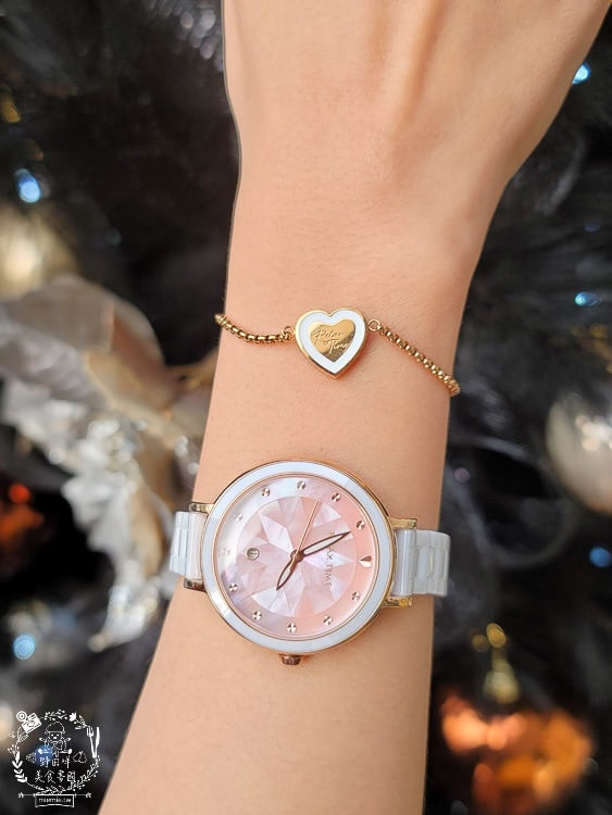 2021推薦女錶!RELAX TIME-RT-92夢幻極光拼貼貝殼!陶瓷材質更顯高貴