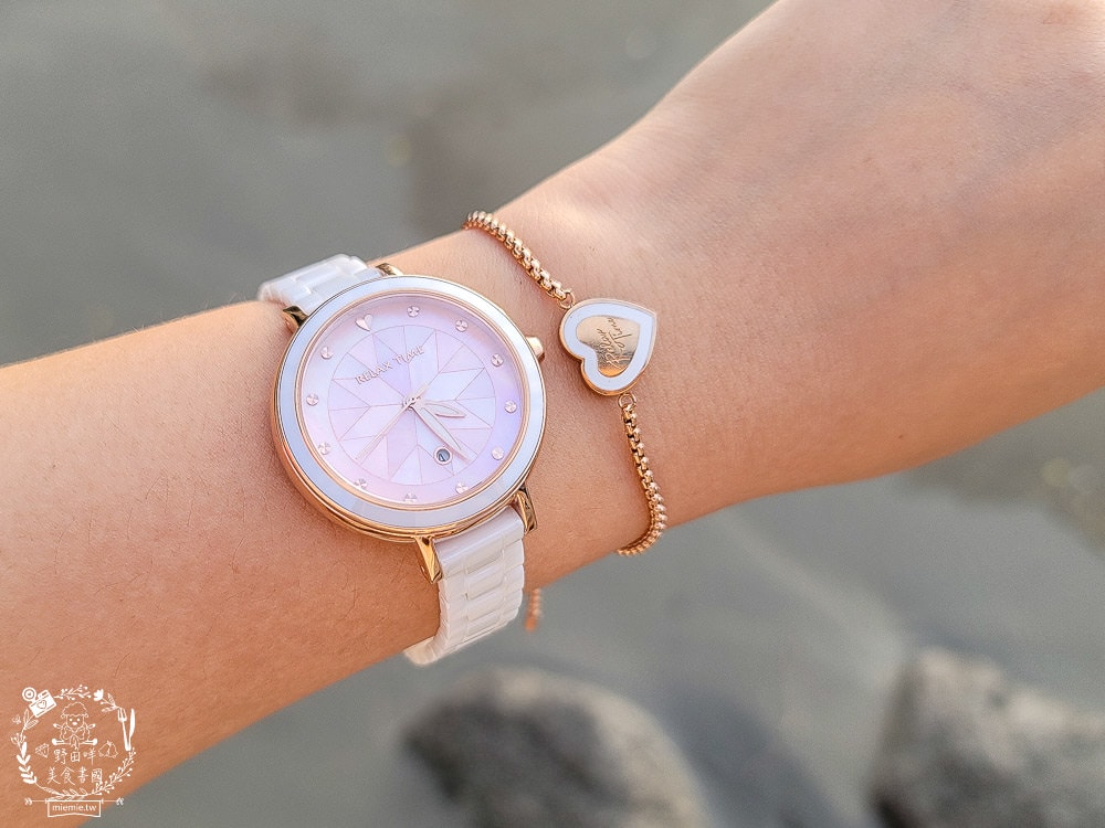 2021推薦女錶!RELAX TIME-RT-92夢幻極光拼貼貝殼!陶瓷材質更顯高貴