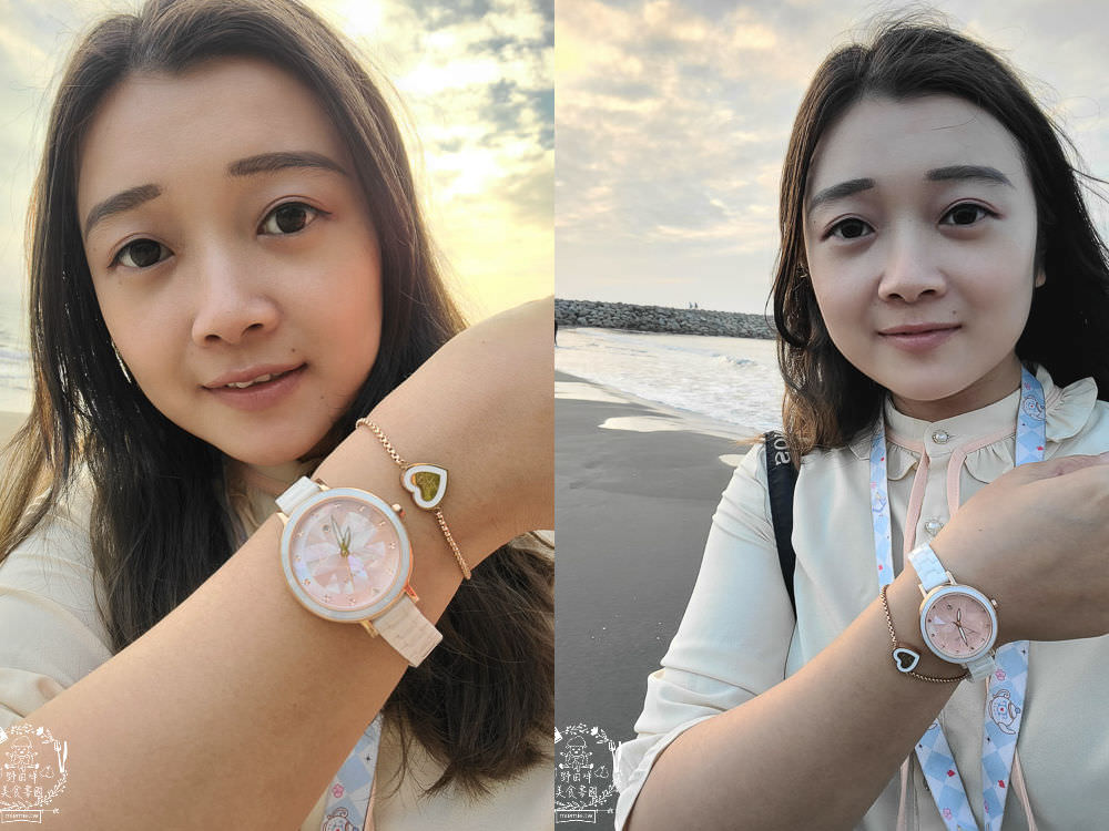 2021推薦女錶!RELAX TIME-RT-92夢幻極光拼貼貝殼!陶瓷材質更顯高貴