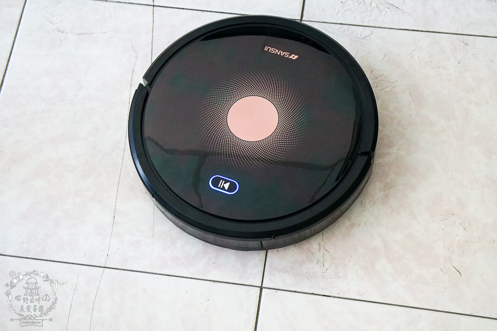 SANSUI山水 智能掃地機器人開箱!支援google音箱聲控超方便!陀螺儀路徑導航清掃超智能!獨立集塵盒跟水箱